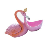 Maxbell Pink Flamingo Sandwich Biscuit Candies Holder Tray, Party Supplies Food Serving Bowl, Jewelry, Earrings, Keys Case