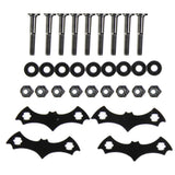 Maxbell 4 Set Longboard Skateboard Deck Protect Cushion Gasket Bolts Nuts Screw Mounting Kit