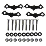 Maxbell 4 Set Longboard Skateboard Deck Protect Cushion Gasket Bolts Nuts Screw Mounting Kit
