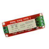 Maxbell 1 CH 5A Solid Relay Module Board Optocouple Highf Level Trigger 5-220V