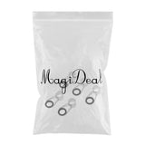 Maxbell 5pcs Saltwater Fishing Rod Guide Tip Top Pole Line Ring Rod Repair Kit