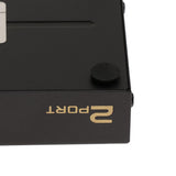 Maxbell 2 Port VGA Button Manual Switch Box 2 In 1 Out for Projector TV Monitor