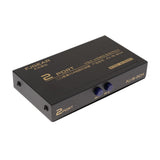 Maxbell 2 Port VGA Button Manual Switch Box 2 In 1 Out for Projector TV Monitor