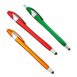 Maxbell 2 in 1 Slim Capacitive Stylus & Ballpoint Pen for Universal Touch Screens Devices, iPhone, iPad, Tablets, Samsung Galaxy - Orange