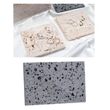 Maxbell Natural Stone Photo Props Studio Shooting Background Boards Gray Rectangle