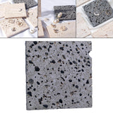 Maxbell Natural Stone Photo Props Studio Shooting Background Boards Gray Square