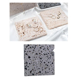 Maxbell Natural Stone Photo Props Studio Shooting Background Boards Gray Square