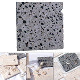 Maxbell Natural Stone Photo Props Studio Shooting Background Boards Gray Square
