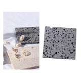 Maxbell Natural Stone Photo Props Studio Shooting Background Boards Gray Square
