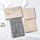 Maxbell Natural Stone Photo Props Studio Shooting Background Boards Gray Square