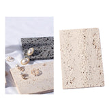 Maxbell Natural Stone Photo Props Studio Shooting Background Boards Beige Rectangle