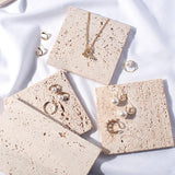 Maxbell Natural Stone Photo Props Studio Shooting Background Boards Beige Rectangle