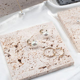 Maxbell Natural Stone Photo Props Studio Shooting Background Boards Beige Rectangle