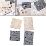 Maxbell Natural Stone Photo Props Studio Shooting Background Boards Beige Square