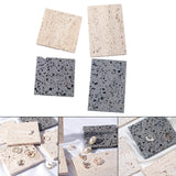 Maxbell Natural Stone Photo Props Studio Shooting Background Boards Beige Square