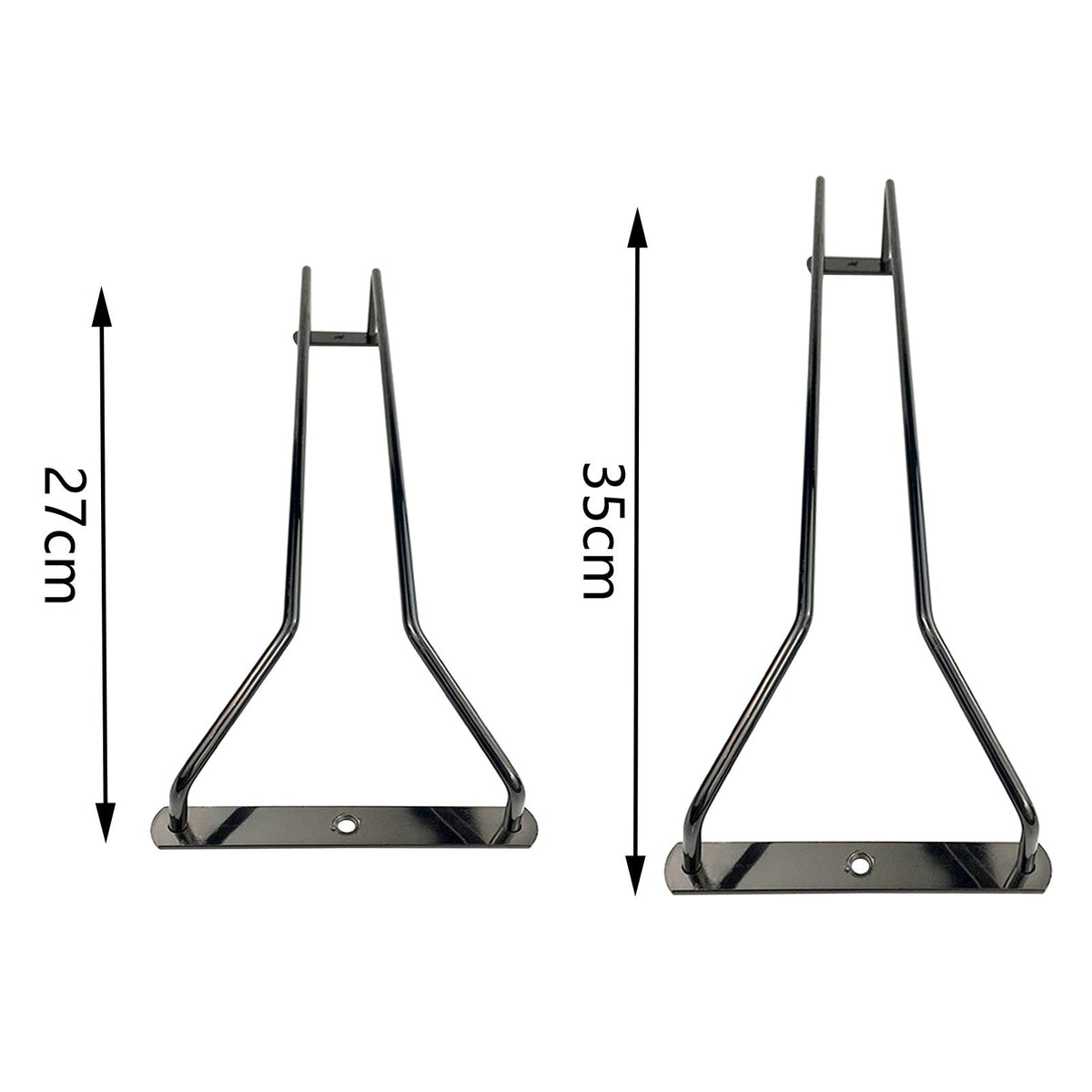 Maxbell Under Cabinet Wine Glass Holder Iron Black for Pub Kitchen Household Short
