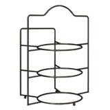 Maxbell Kitchen Desktop Wall Mounted Plate Rack Stackable for Household  3 Layers