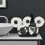 Maxbell Toilet Roll Holder Bathroom Accessories Free Standing for Desktop Decor