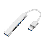 Maxbell 4 Port Multi Splitter USB3.0 Plug and Play for Lenovo Computer Card Reader