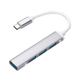 Maxbell 4 Port Multi Splitter USB3.0 Plug and Play for Lenovo Computer Card Reader