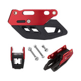 Maxbell Chain Guide Guard Replacement Parts Protective Aluminium Alloy Rubber red