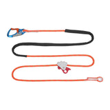 Maxbell Positioning Lanyard with Rope Grab Adjustable 16 ft for Safety With Lock