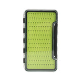 Maxbell Portable Fly Fishing Box Clear Lid Baitcasting Organizer 7.7x4.9x0.8inch A