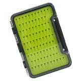 Maxbell Portable Fly Fishing Box Clear Lid Baitcasting Organizer 5.5x3.8x0.7inch B