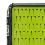 Maxbell Portable Fly Fishing Box Clear Lid Baitcasting Organizer 5.5x3.8x0.7inch B