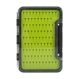 Maxbell Portable Fly Fishing Box Clear Lid Baitcasting Organizer 5.5x3.8x0.7inch B