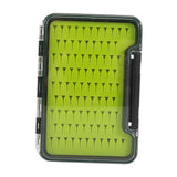 Maxbell Portable Fly Fishing Box Clear Lid Baitcasting Organizer 5.5x3.8x0.7inch B