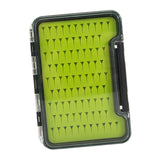 Maxbell Portable Fly Fishing Box Clear Lid Baitcasting Organizer 5.5x3.8x0.7inch B