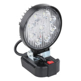 Maxbell Portable LED Work Lights Outdoor Floodlight Lamp for Home Round 11cm