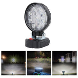 Maxbell Portable LED Work Lights Outdoor Floodlight Lamp for Home Round 11cm