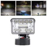 Maxbell Portable LED Work Lights Outdoor Floodlight Lamp for Home Square 11x12cm