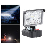 Maxbell Portable LED Work Lights Outdoor Floodlight Lamp for Home Square 11x12cm