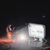 Maxbell Portable LED Work Lights Outdoor Floodlight Lamp for Home Square 11x12cm