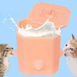 Maxbell Kitten Newborn Puppy Milk Feeder 4 Nipples Feeding Device Silicone Doggie