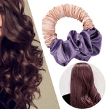 Maxbell Sleep Heatless Hair Curler Headband Wave Tools Headband Purple