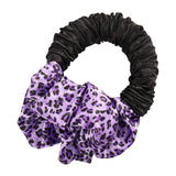 Maxbell Sleep Heatless Hair Curler Headband Wave Tools Headband Purple Leopard print