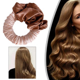 Maxbell Sleep Heatless Hair Curler Headband Wave Tools Headband Brown