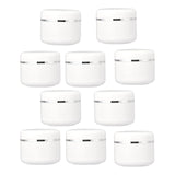 Maxbell Set of 10 Refillable Jars Empty Cosmetic Containers Bottle 200g 6.4x7.8cm