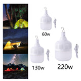 Maxbell USB LED Light Bulb Camping Lamp White for Backpacking Camping Barbecue