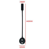 Maxbell Desk Lamp USB Bedside Night Lamp Sleeping Lamp for Bedside Dorm Black 6000K