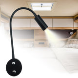 Maxbell Desk Lamp USB Bedside Night Lamp Sleeping Lamp for Bedside Dorm Black 6000K