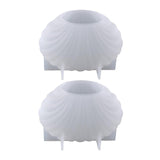 Maxbell 3D Seashell Silicone DIY Candle Mold Mould Easy Demoulding L 9.7x5.3cm