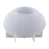 Maxbell 3D Seashell Silicone DIY Candle Mold Mould Easy Demoulding L 9.7x5.3cm