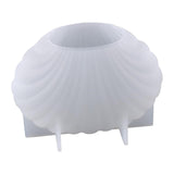 Maxbell 3D Seashell Silicone DIY Candle Mold Mould Easy Demoulding L 9.7x5.3cm