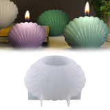 Maxbell 3D Seashell Silicone DIY Candle Mold Mould Easy Demoulding L 9.7x5.3cm