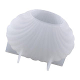 Maxbell 3D Seashell Silicone DIY Candle Mold Mould Easy Demoulding L 9.7x5.3cm